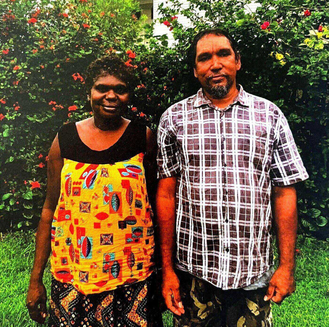 Elah Yunupingu and Barbara Wanambi together